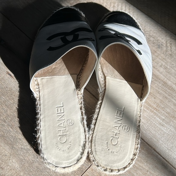 Authentic Chanel mule espadrilles- excellent condition size 40 - Picture 5 of 10